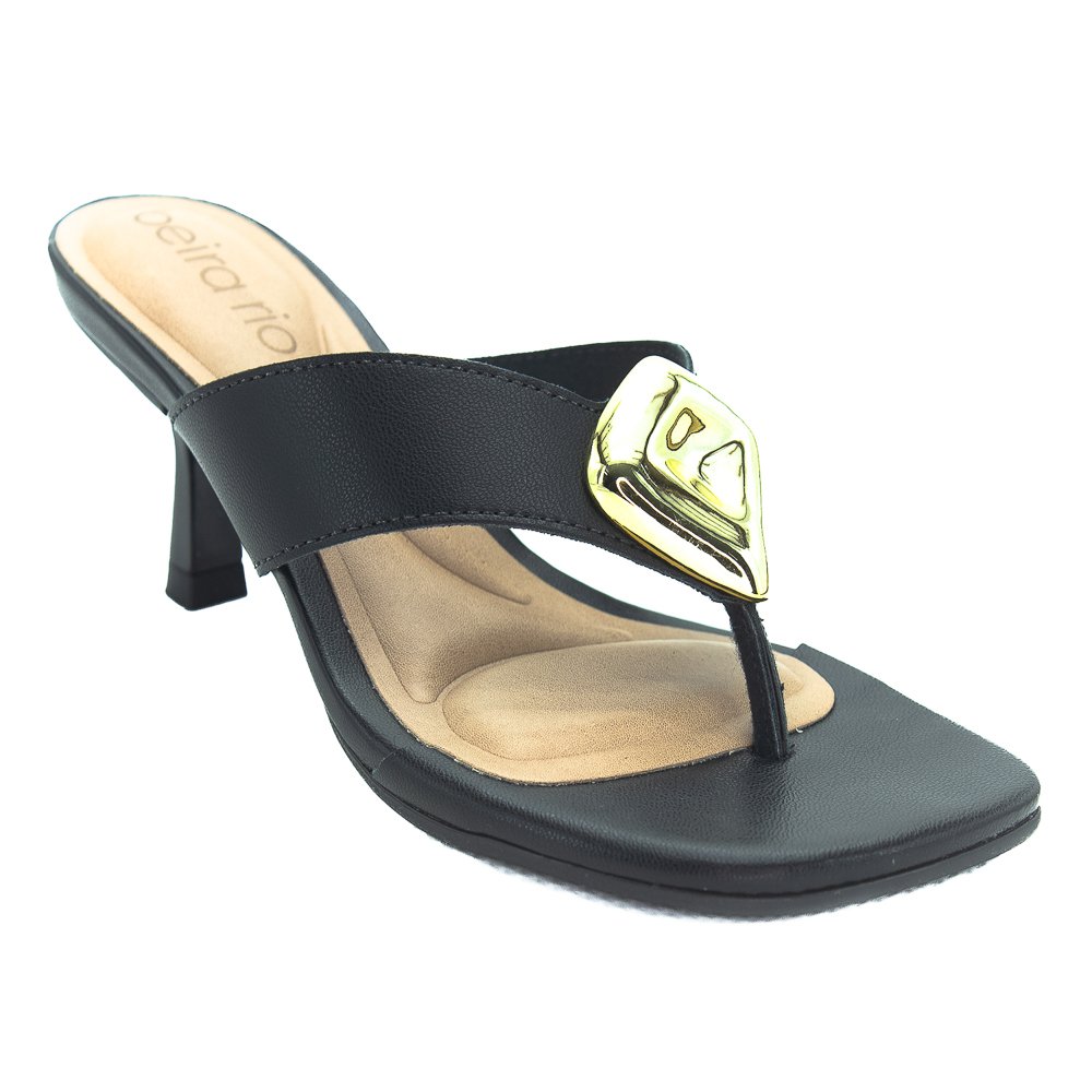Tamanco Feminino Beira Rio 8562.101 - Preto Preto 2