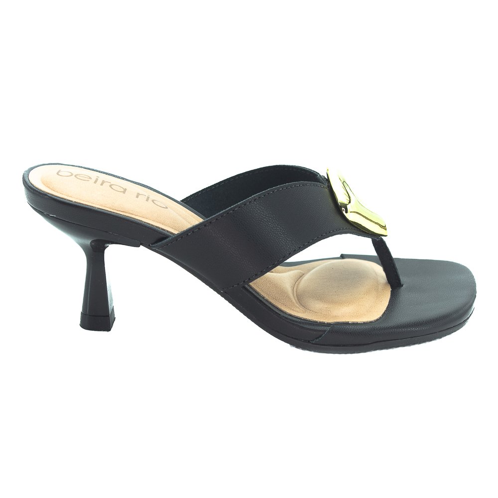 Tamanco Feminino Beira Rio 8562.101 - Preto