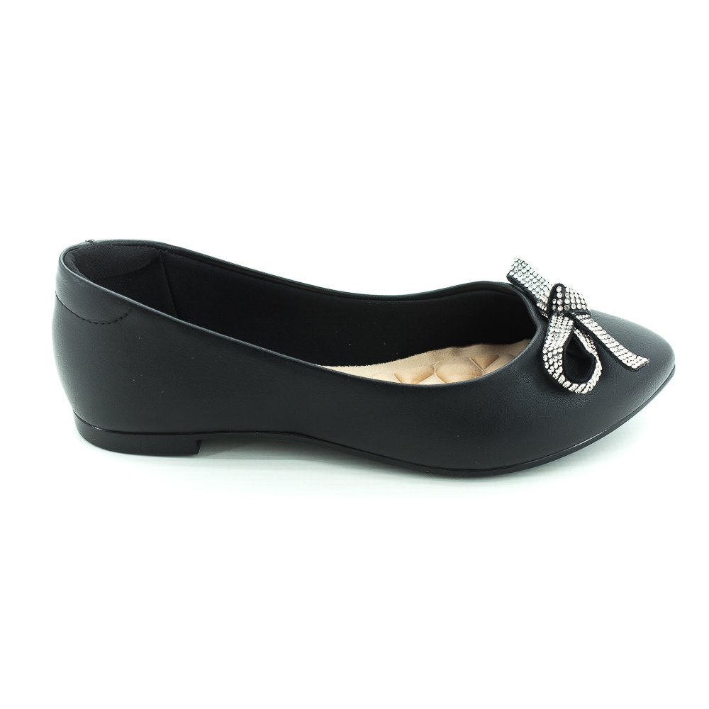 Sapatilha Feminina Moleca 5635.865 - Preto