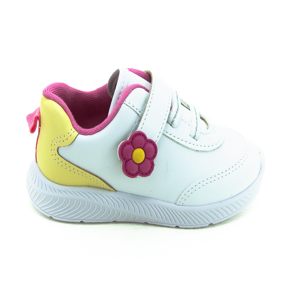 Tênis Infantil Menina Molekinha 2723.119 - Branco