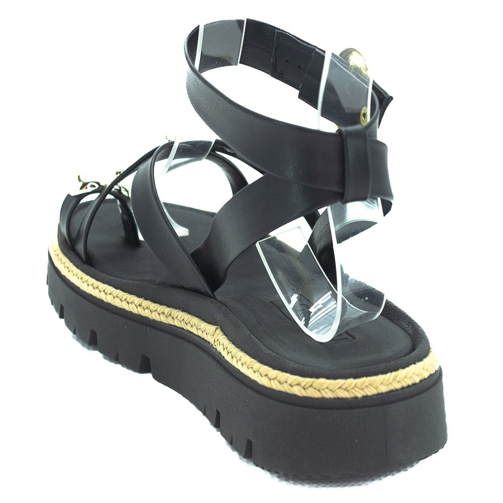 Sandália Feminina Moleca 5504.213 - Preto Preto 3
