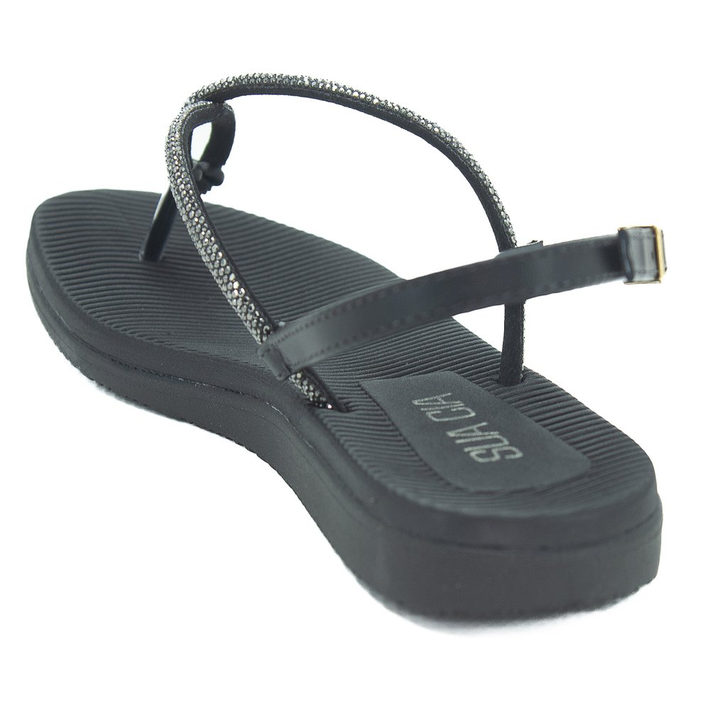 Sandália Feminina Sua Cia 8346.16167 - Preto Preto 3