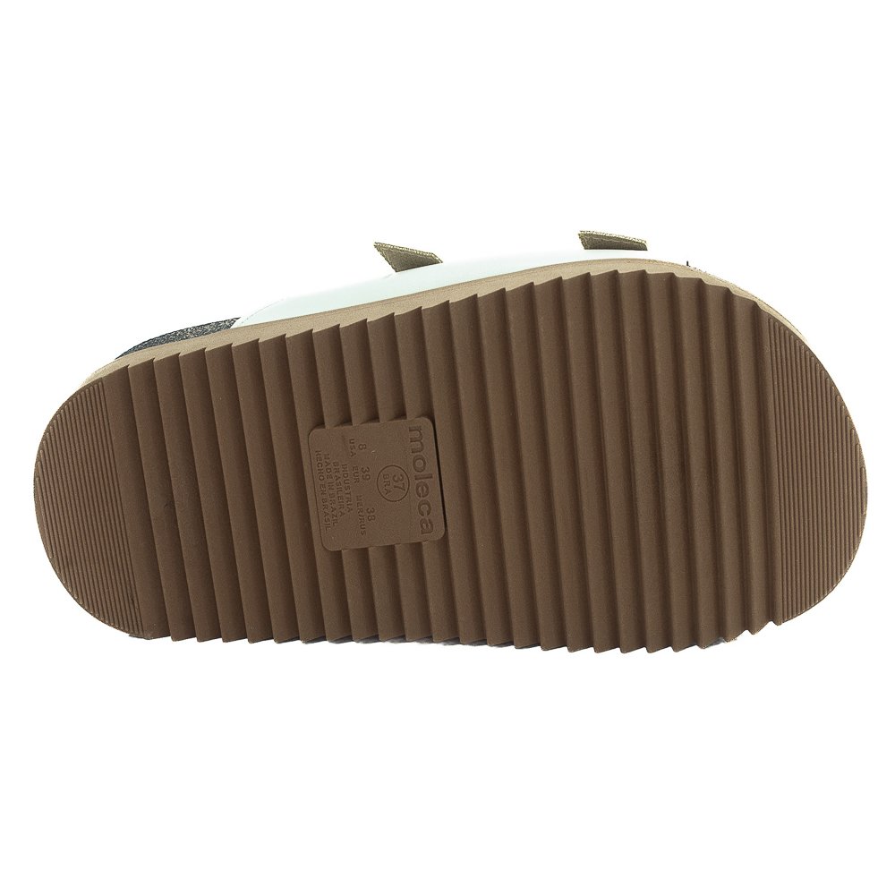 Papete Feminina Moleca 5500.105 - Branco Branco 4