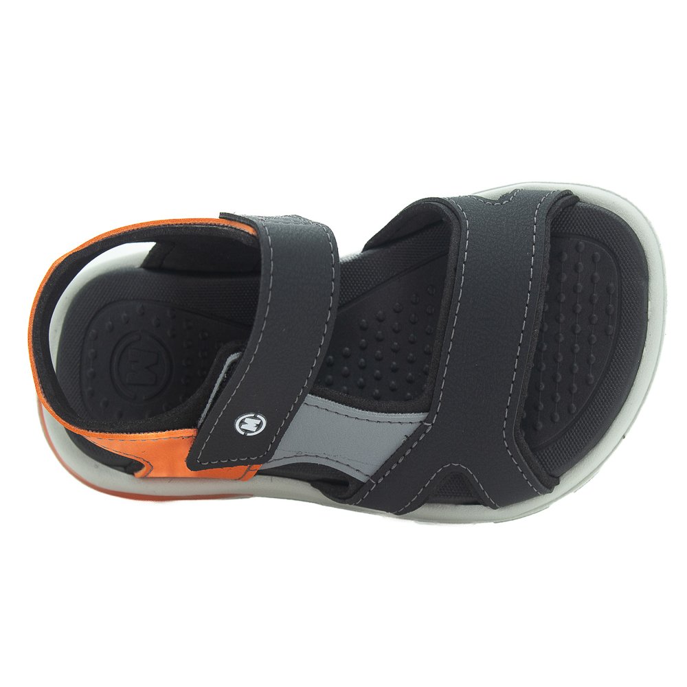 Sandália Infantil Menino Molekinho 2430.100 - Preto Preto 5