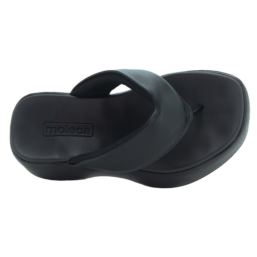 Tamanco Feminino Moleca 5503.105 - Preto Preto 5