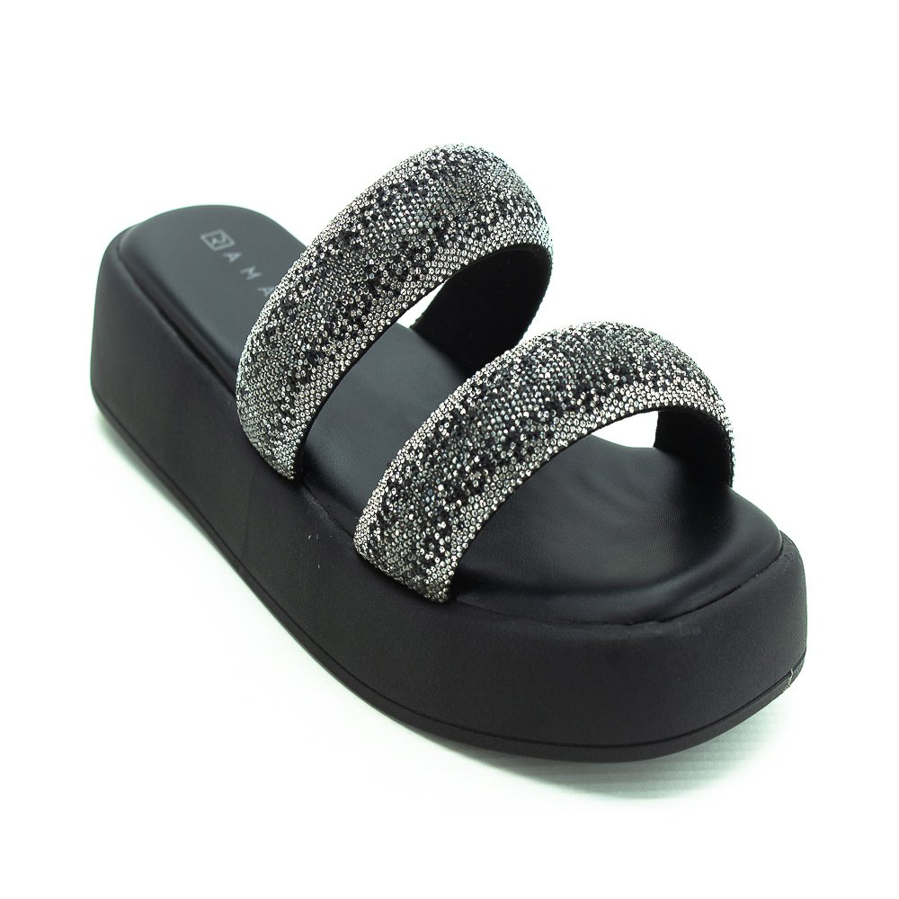 Papete Feminina Ramarim 24-39207 - Preto Preto 2