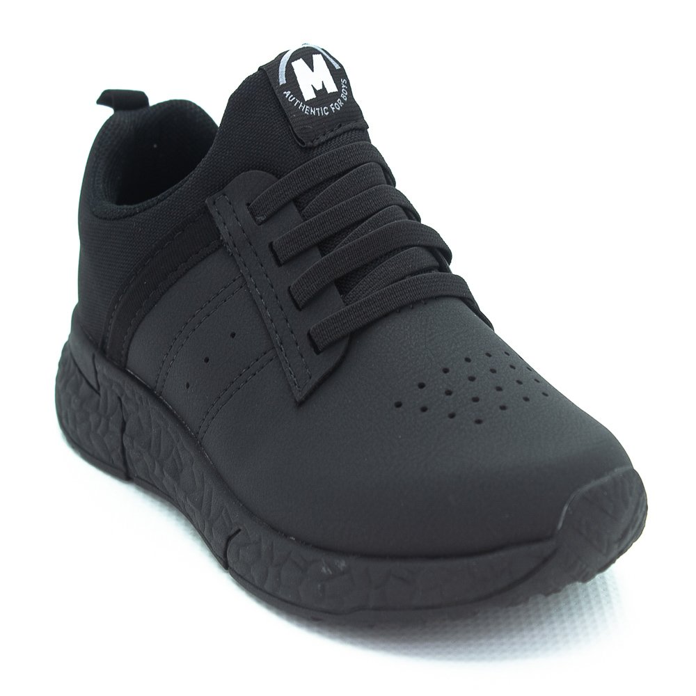 Tênis Infantil Menino Molekinho 2831.213 - Preto Preto 2