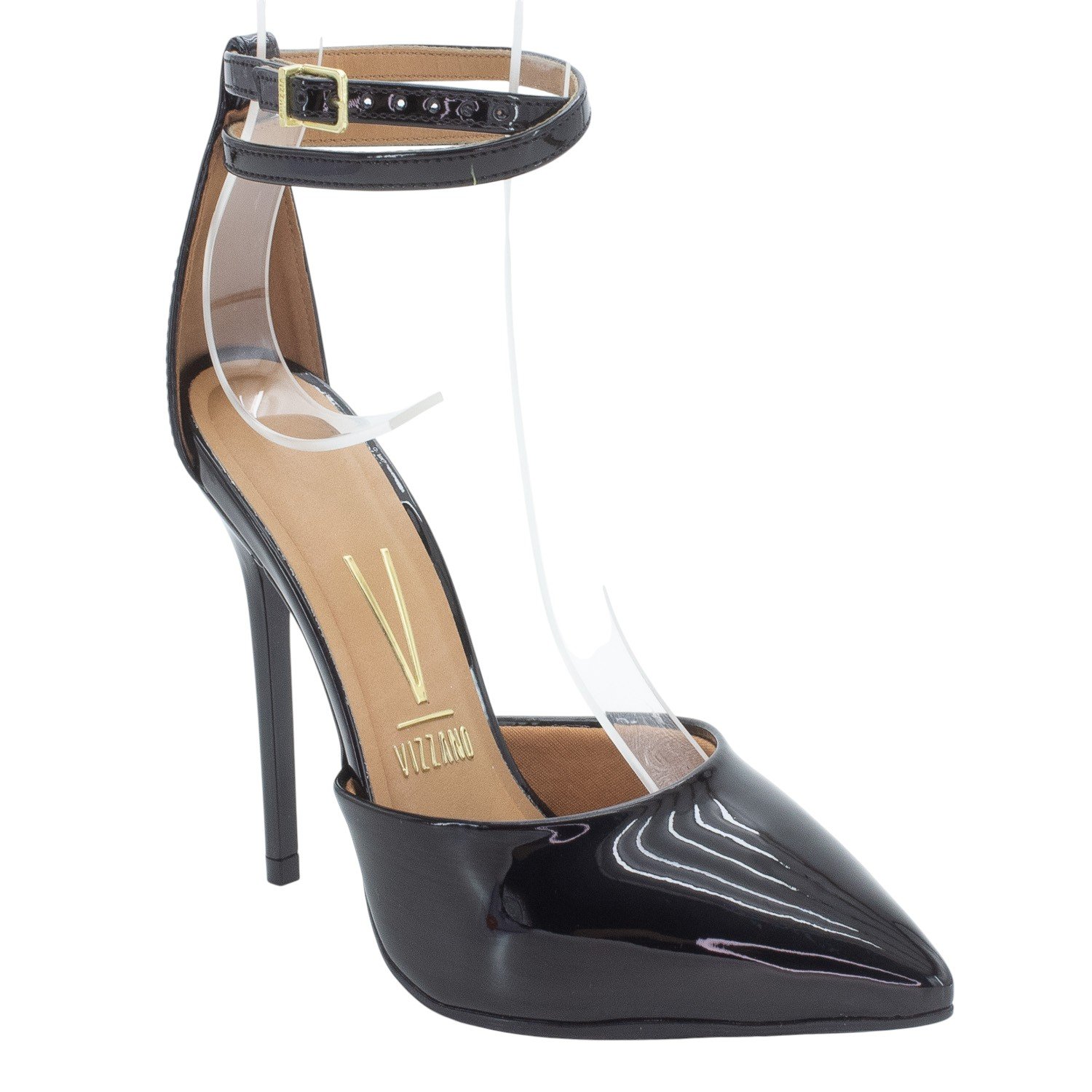 Scarpin Feminino Vizzano 1421.102 - Preto Preto 2