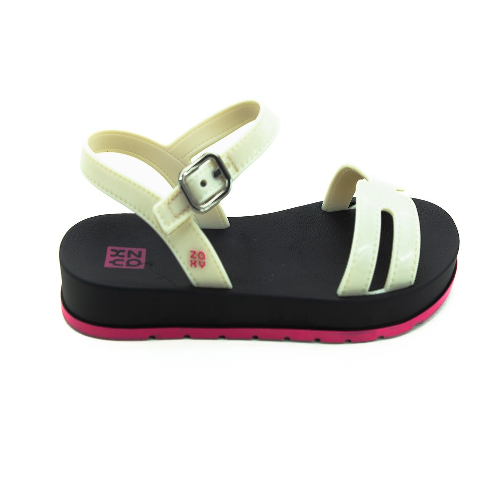 Sandália Infantil Menina Zaxy Daily Sand In - Off White
