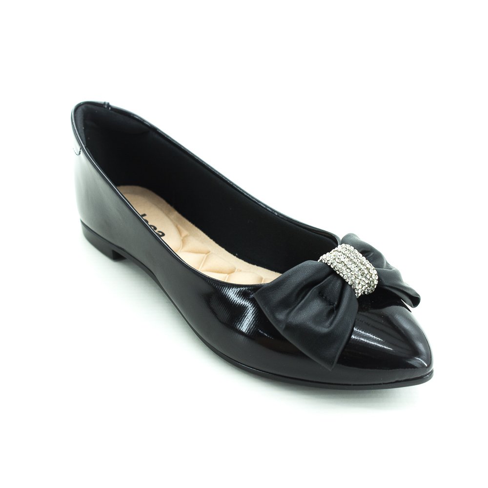 Sapatilha Feminina Moleca 5635.869 - Preto Preto 2