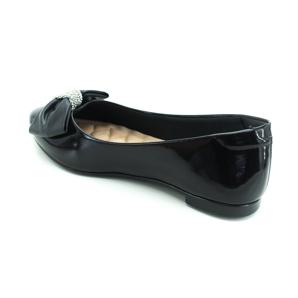 Sapatilha Feminina Moleca 5635.869 - Preto Preto 3
