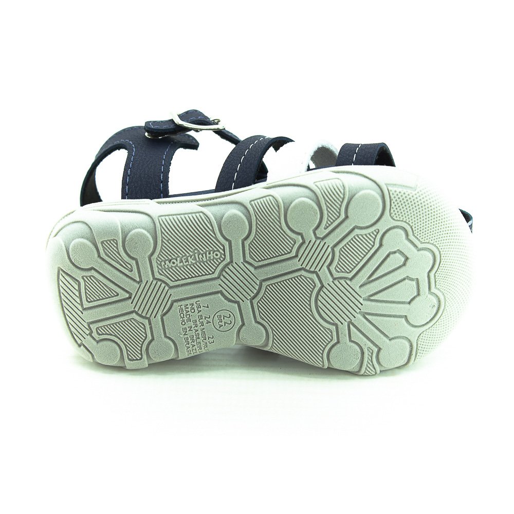 Sandália Infantil Menino Molekinho 2135.121 - Marinho Azul 4