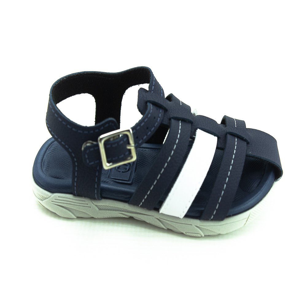 Sandália Infantil Menino Molekinho 2135.121 - Marinho