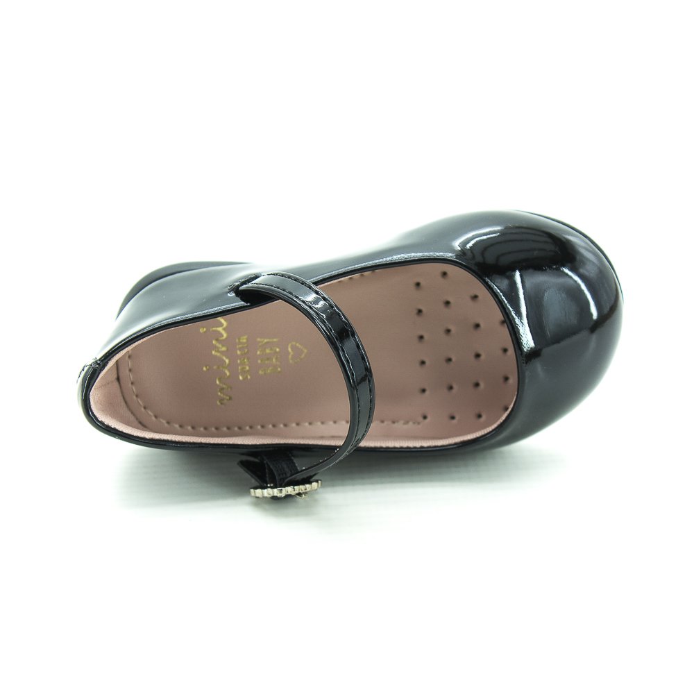 Sapatilha Infantil Menina Mini Sua Cia 7036.00540 - Preto Preto 5