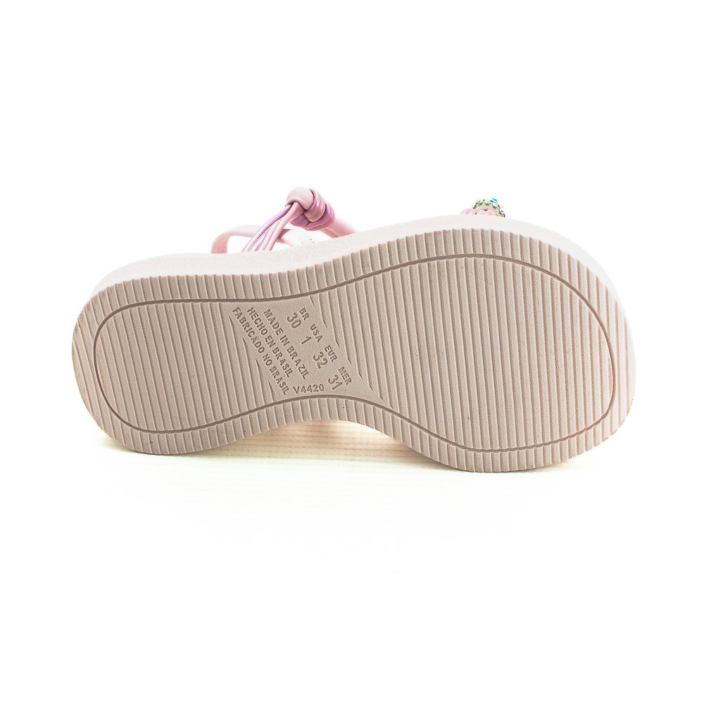 Sandália Infantil Menina Pink Cats V4921 - Rosa Rosa 4