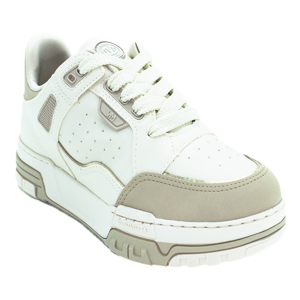 Tênis Feminino Via Marte 218-011-16 - Bege Bege 2