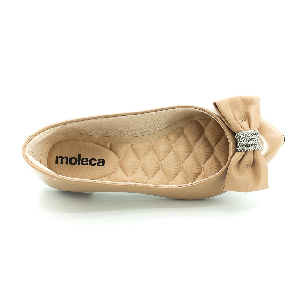 Sapatilha Feminina Moleca 5635.869 - Nude Bege 5