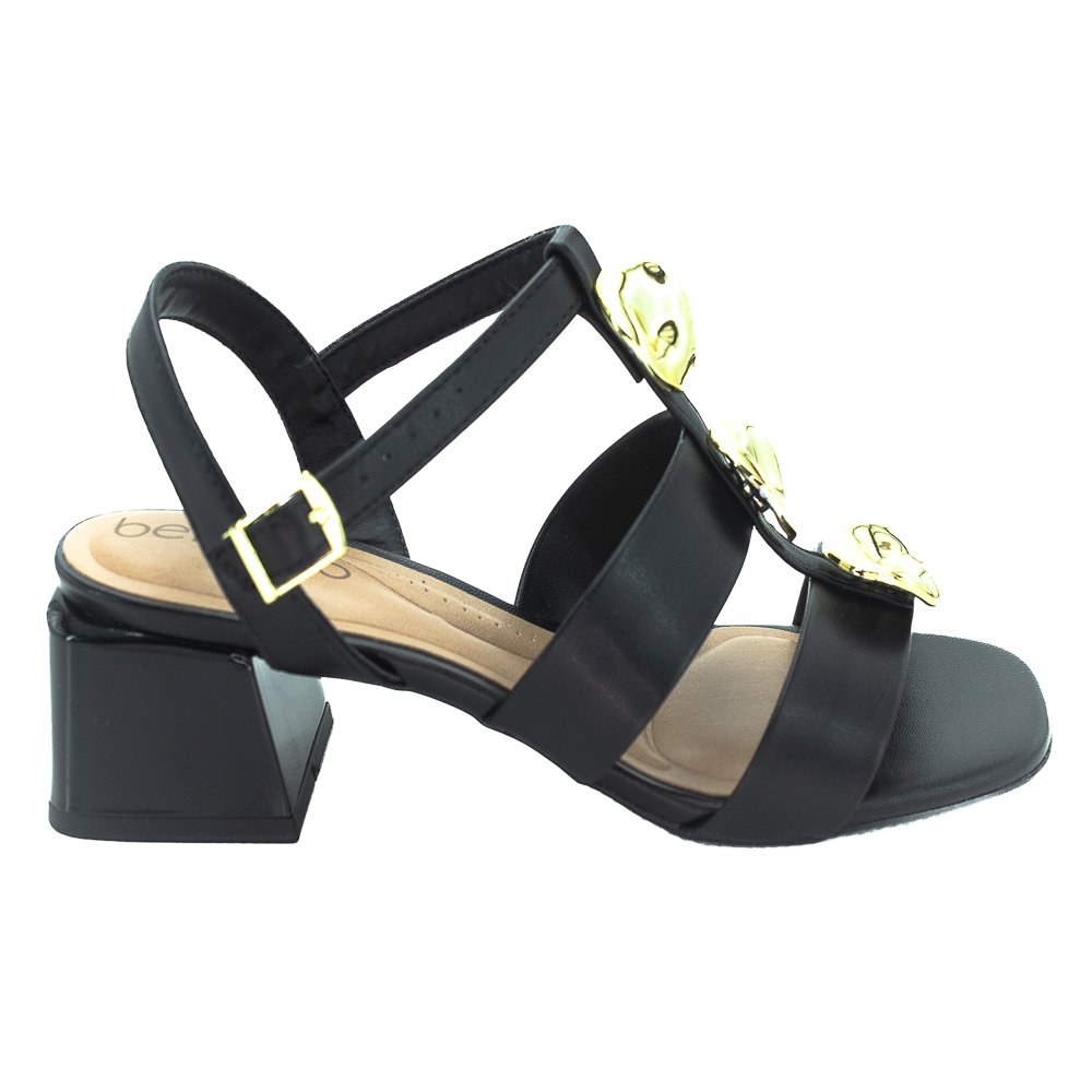 Sandália Feminina Beira Rio 8423.237 - Preto