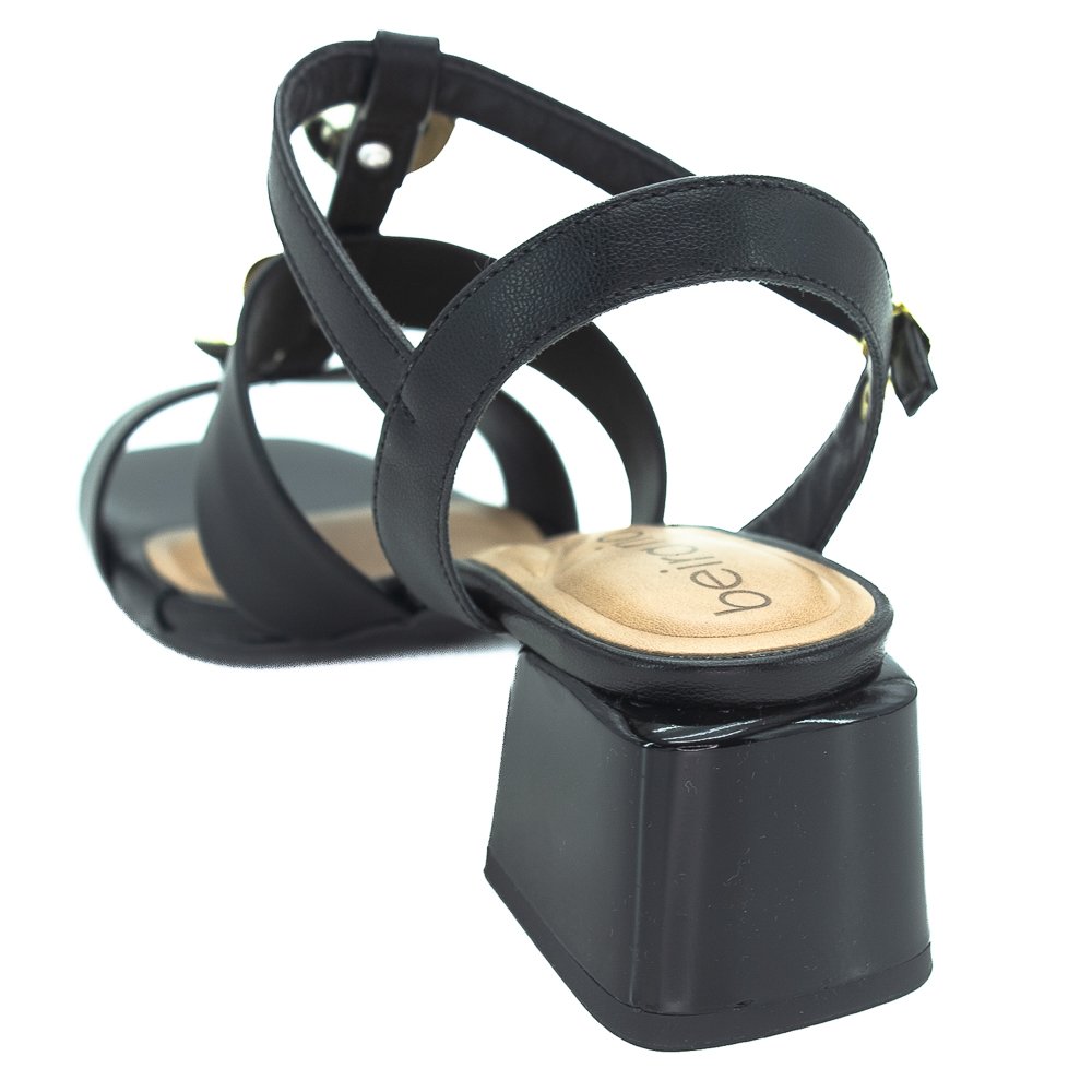 Sandália Feminina Beira Rio 8423.237 - Preto Preto 3