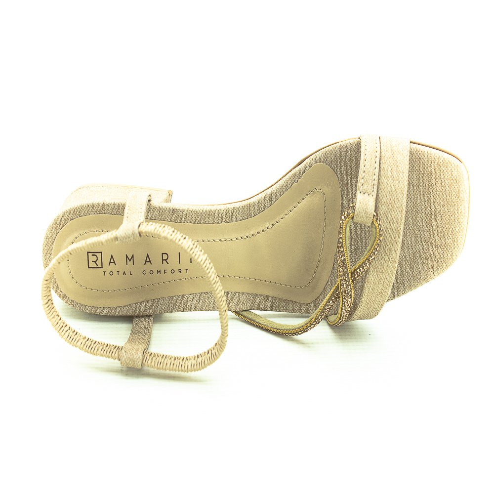 Sandália Feminina Ramarim 24-48201 - Nude Bege 5
