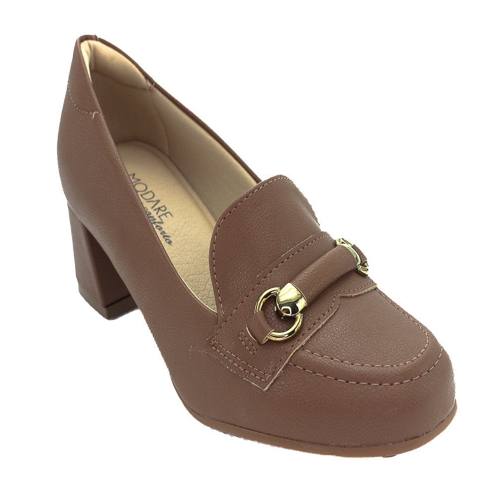 Sapato Feminino Modare 7373.118 - Marrom Marrom 2