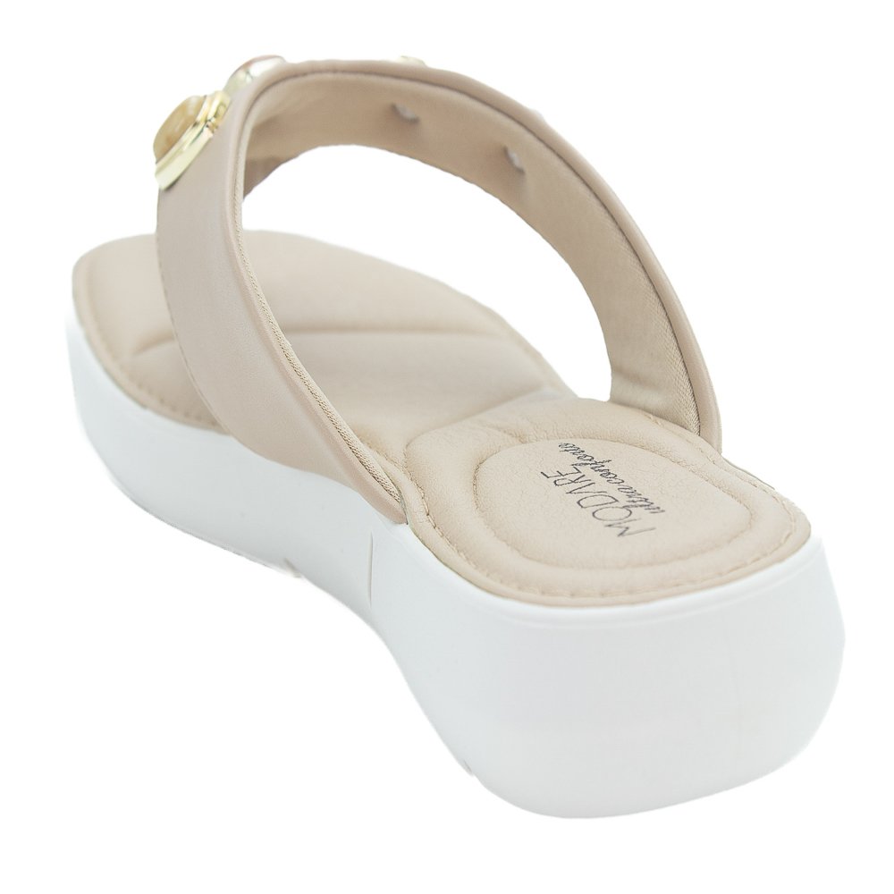 Tamanco Feminino Modare 7199.109 - Bege Bege 3