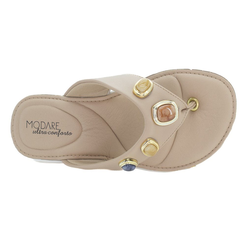 Tamanco Feminino Modare 7199.109 - Bege Bege 5