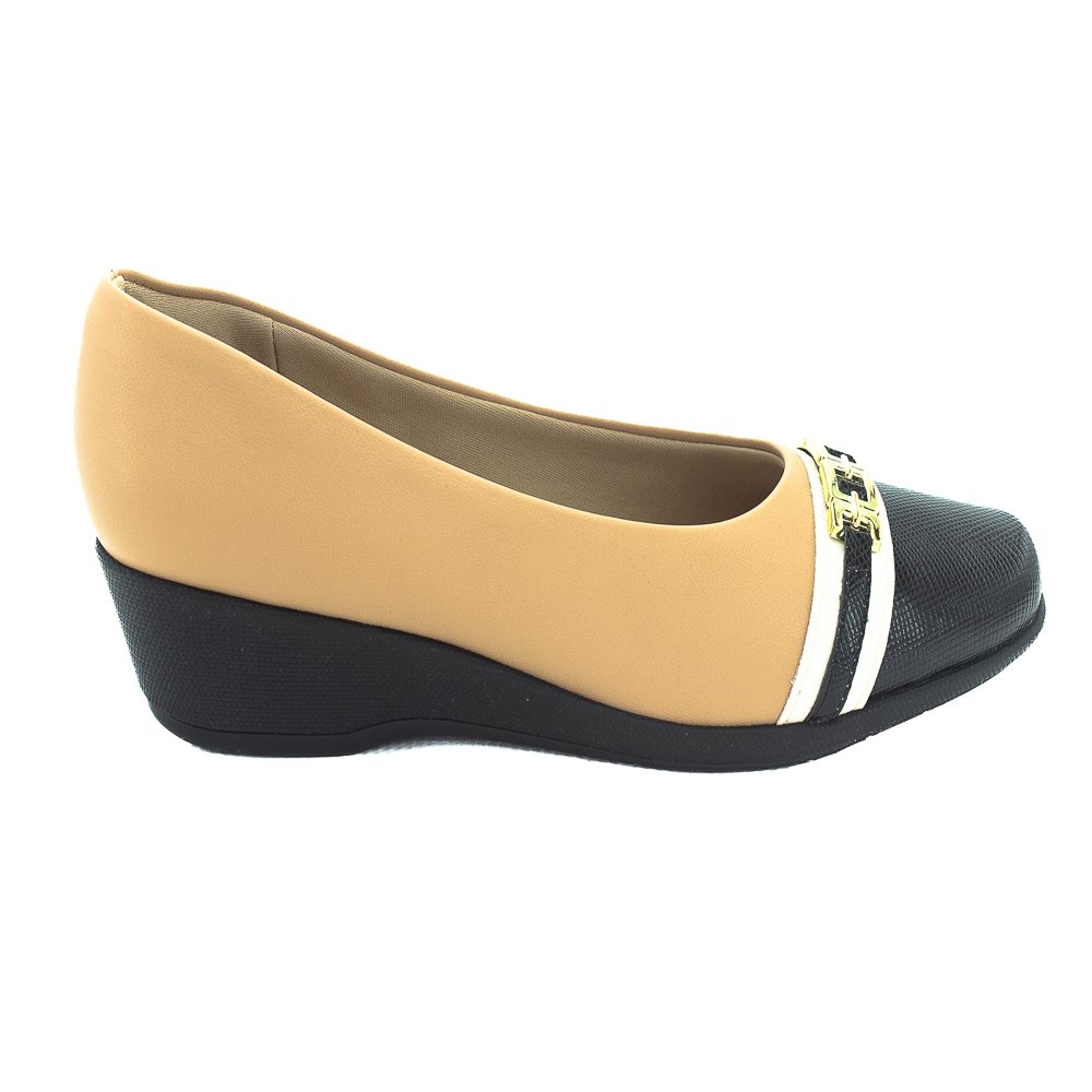 Sapato Feminino Piccadilly 143235-1 - Nude