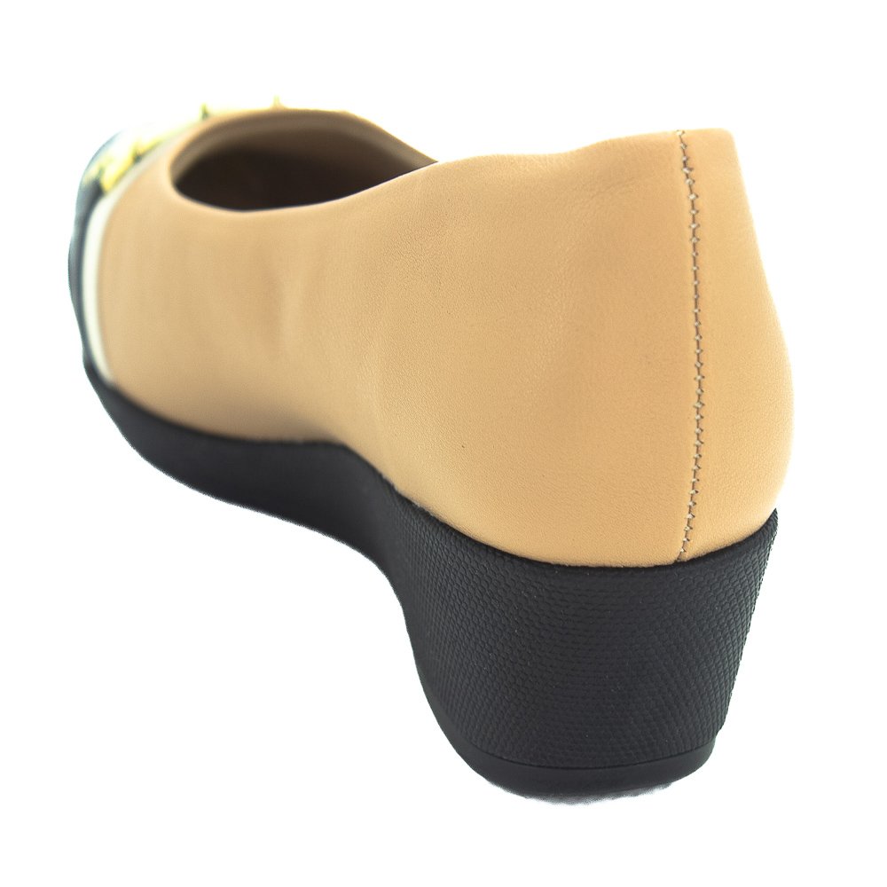 Sapato Feminino Piccadilly 143235-1 - Nude Bege 3