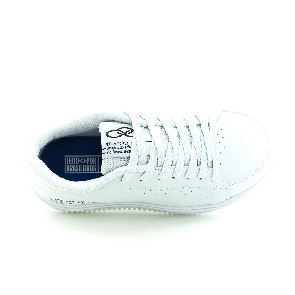Tênis Masculino Olympikus Eros - Branco Branco 5