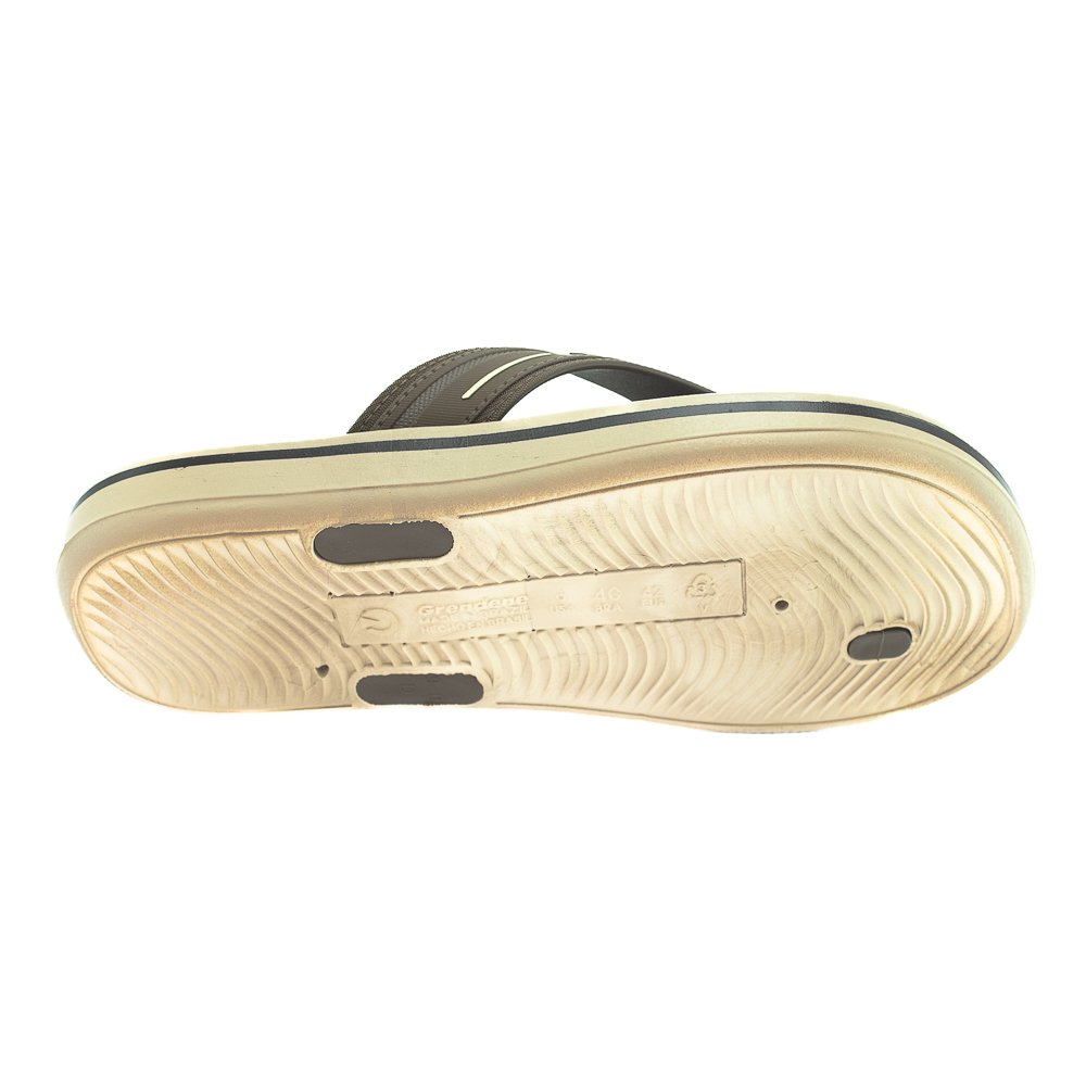 Chinelo Masculino Cartago Palermo - Bege E Marrom Bege 4