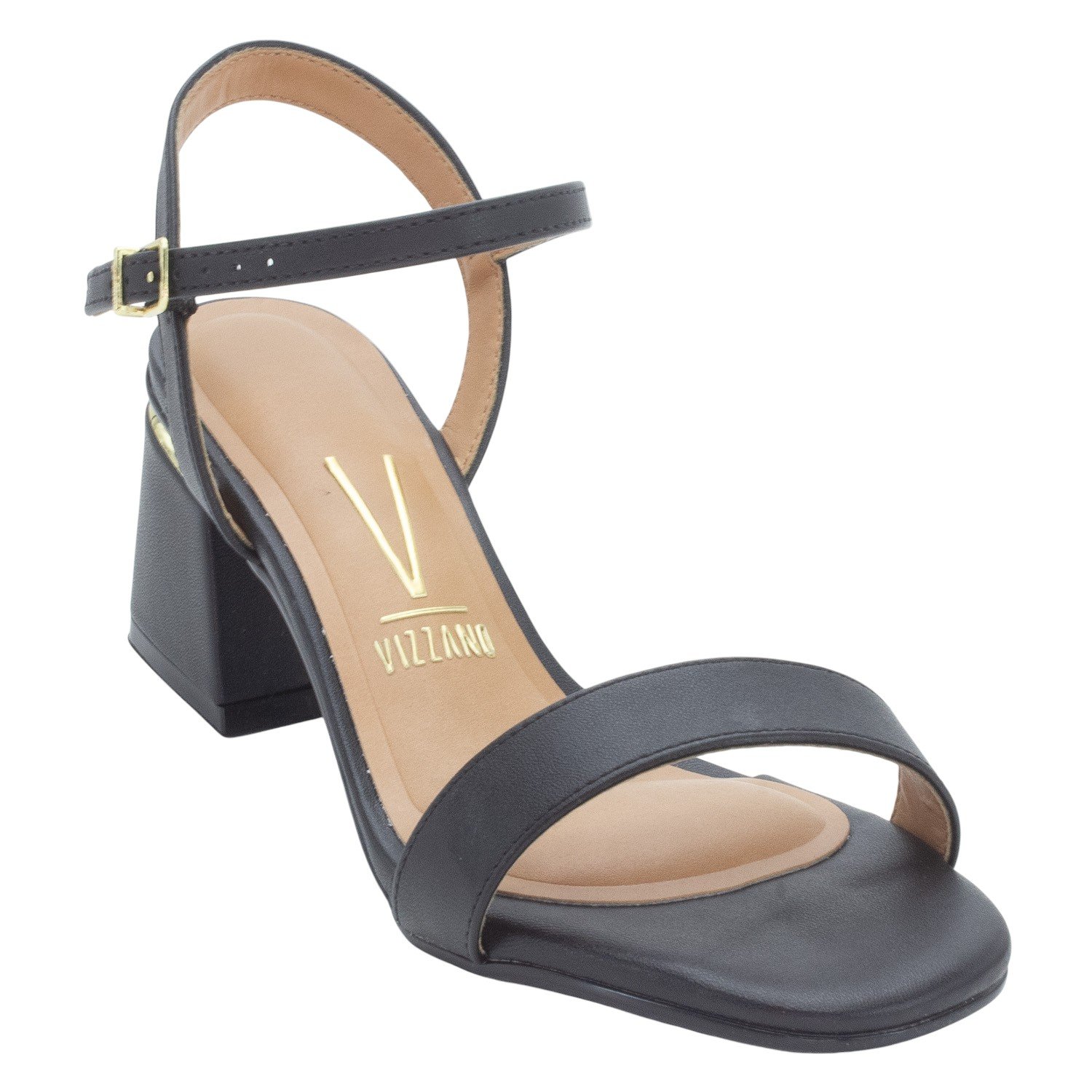 Sandália Feminina Vizzano 6428.101 - Preto Preto 2