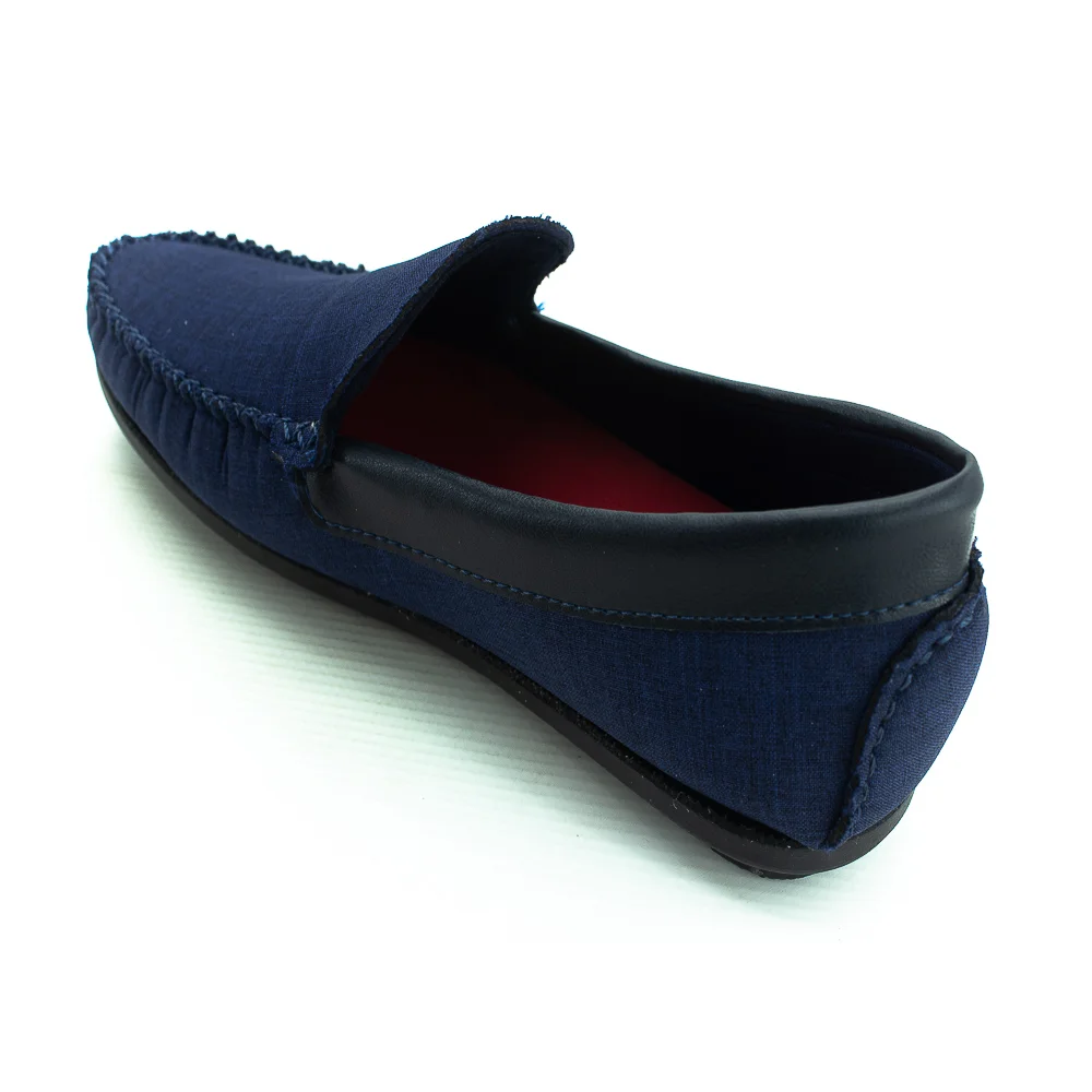 Mocassim Masculino Opx 00775-M0110 - Azul Azul 3