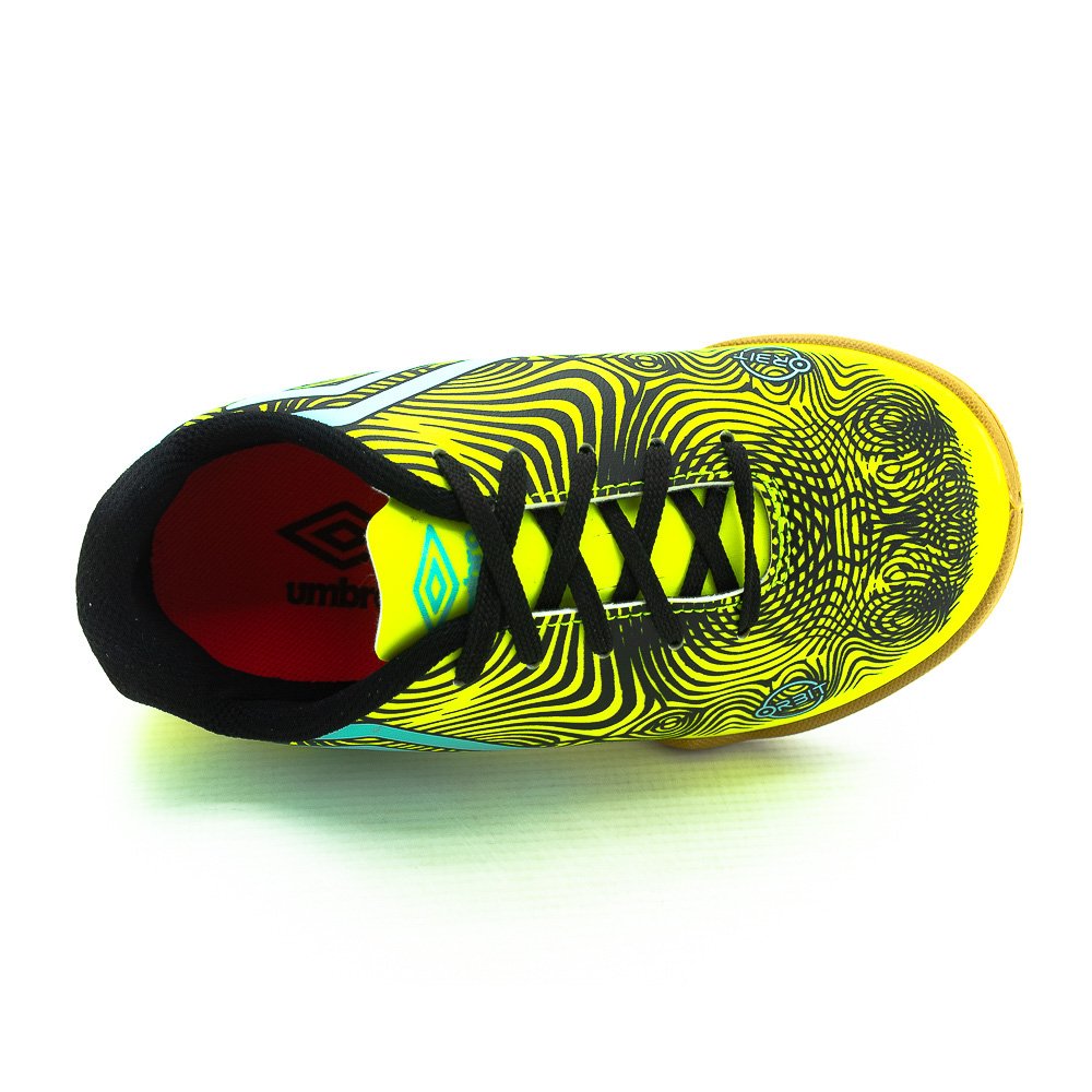 Chuteira Futsal Infantil Menino Umbro Orbit Jr - Verde Verde 5