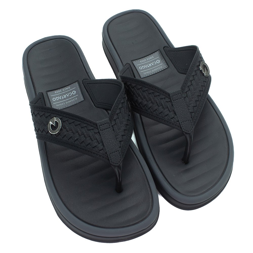 Chinelo Masculino Cartago Coimbra - Preto