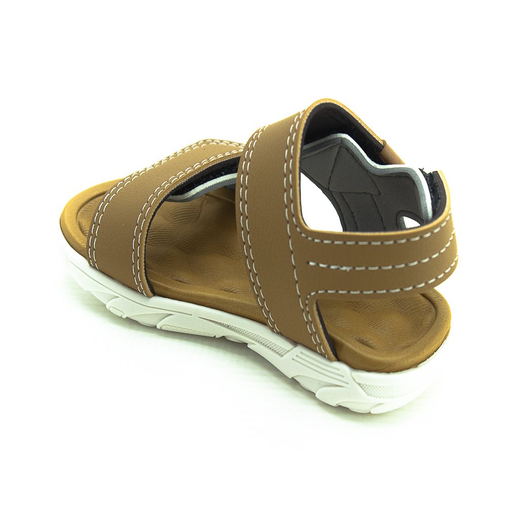 Sandália Infantil Menino Molekinho 2135.153 - Marrom Bege 3