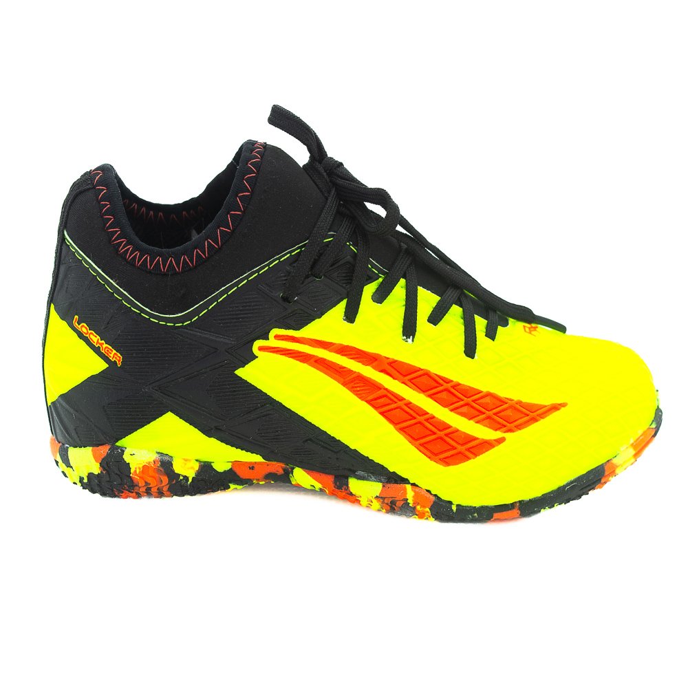 Chuteira Futsal Infantil Menino Penalty Rx Locker Y-3 - Amarelo