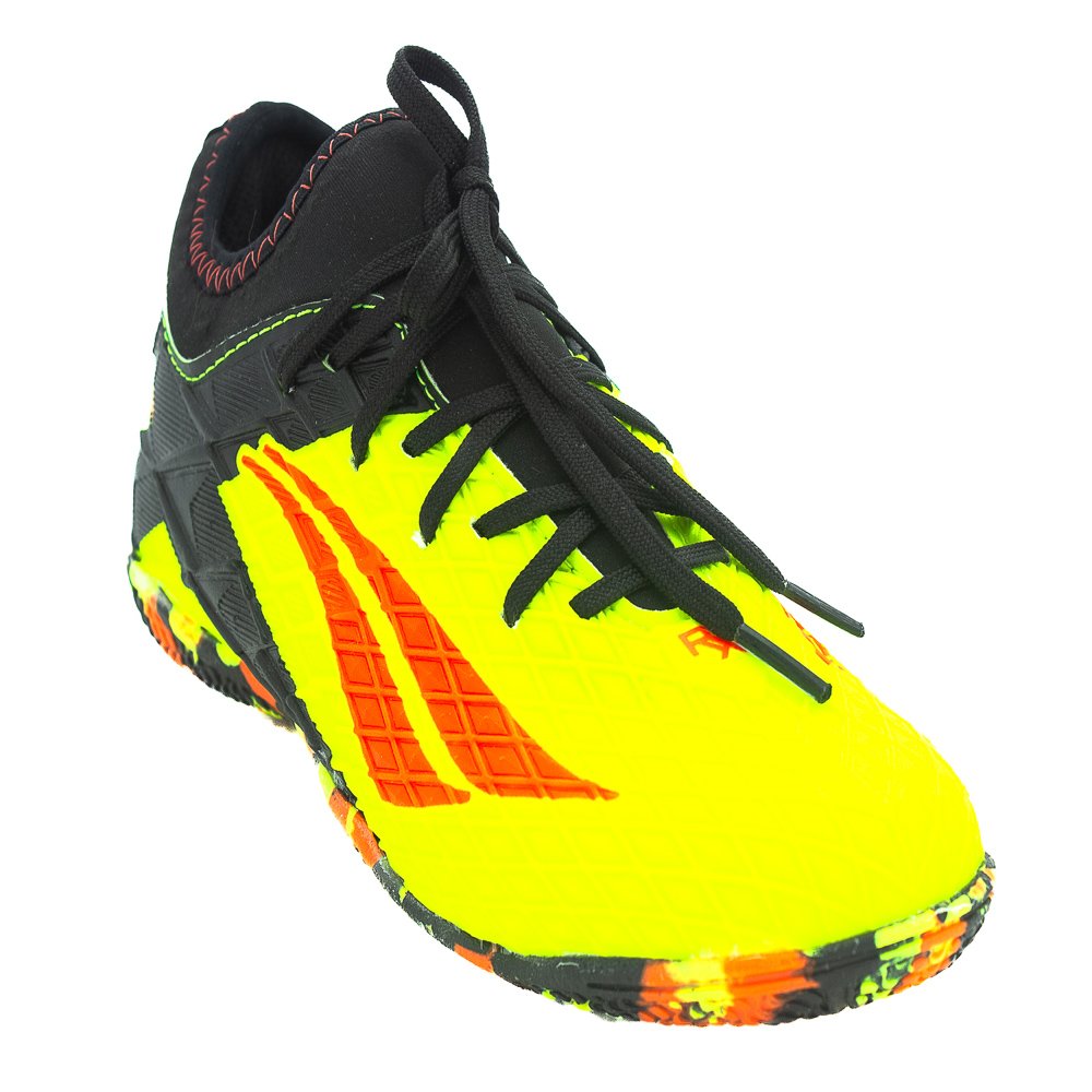 Chuteira Futsal Infantil Menino Penalty Rx Locker Y-3 - Amarelo Amarelo 2