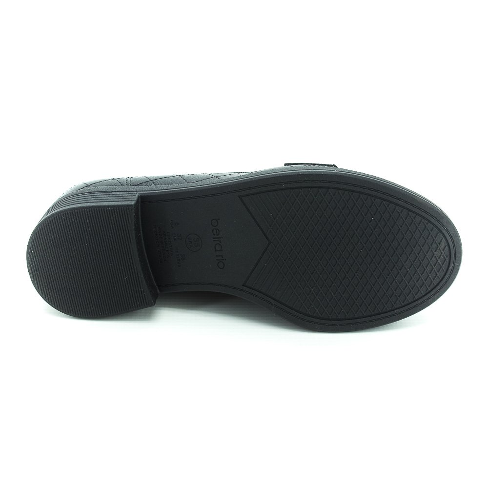 Mocassim Feminino Beira Rio 4312.103 - Preto Preto 4