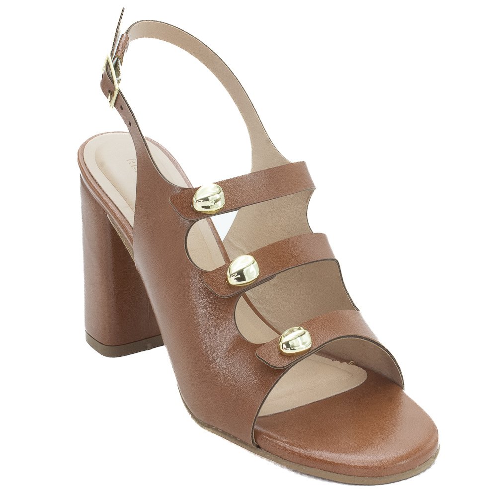 Sandália Feminina Renata Mello 8448.90993 - Marrom Marrom 2