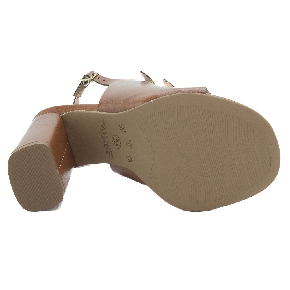 Sandália Feminina Renata Mello 8448.90993 - Marrom Marrom 4