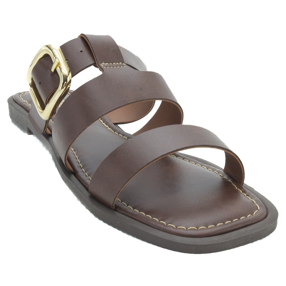 Rasteira Feminina Raquel Dias 951945 - Marrom Marrom 2