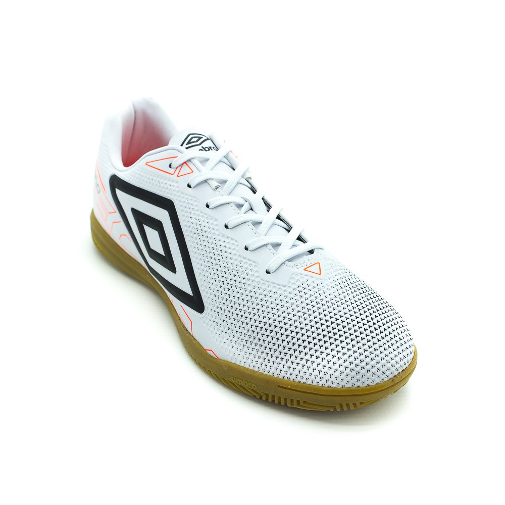 Chuteira Indoor Masculino Umbro Techno - Branco E Preto Branco 2