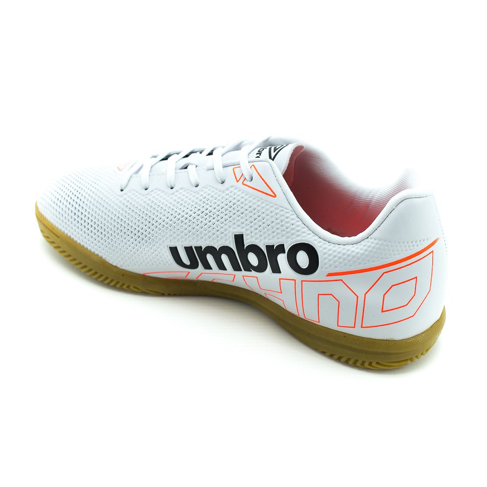 Chuteira Indoor Masculino Umbro Techno - Branco E Preto Branco 3