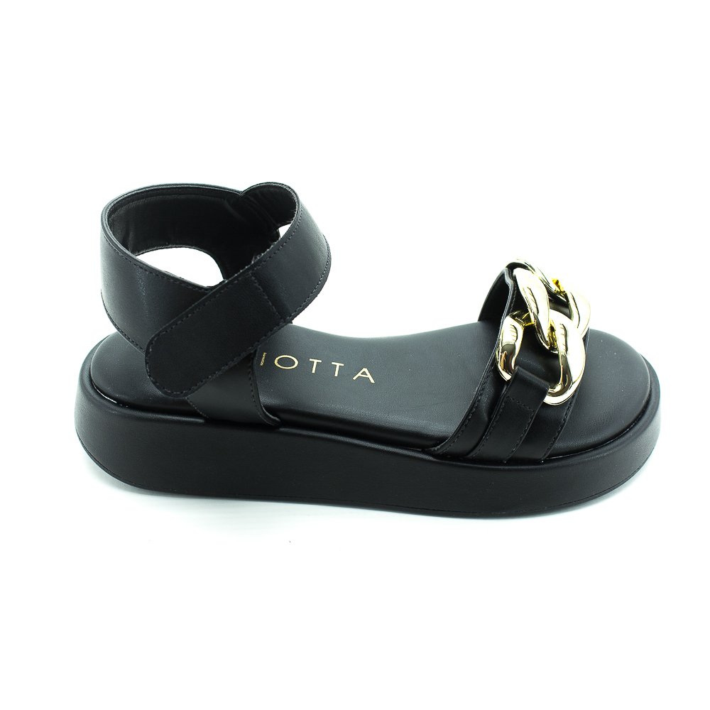 Sandália Feminina Mariotta 20215-19 - Preto Preto 2