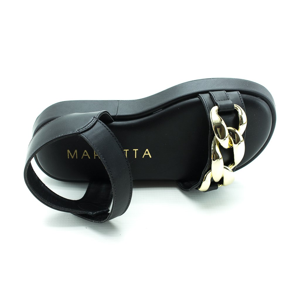 Sandália Feminina Mariotta 20215-19 - Preto Preto 5
