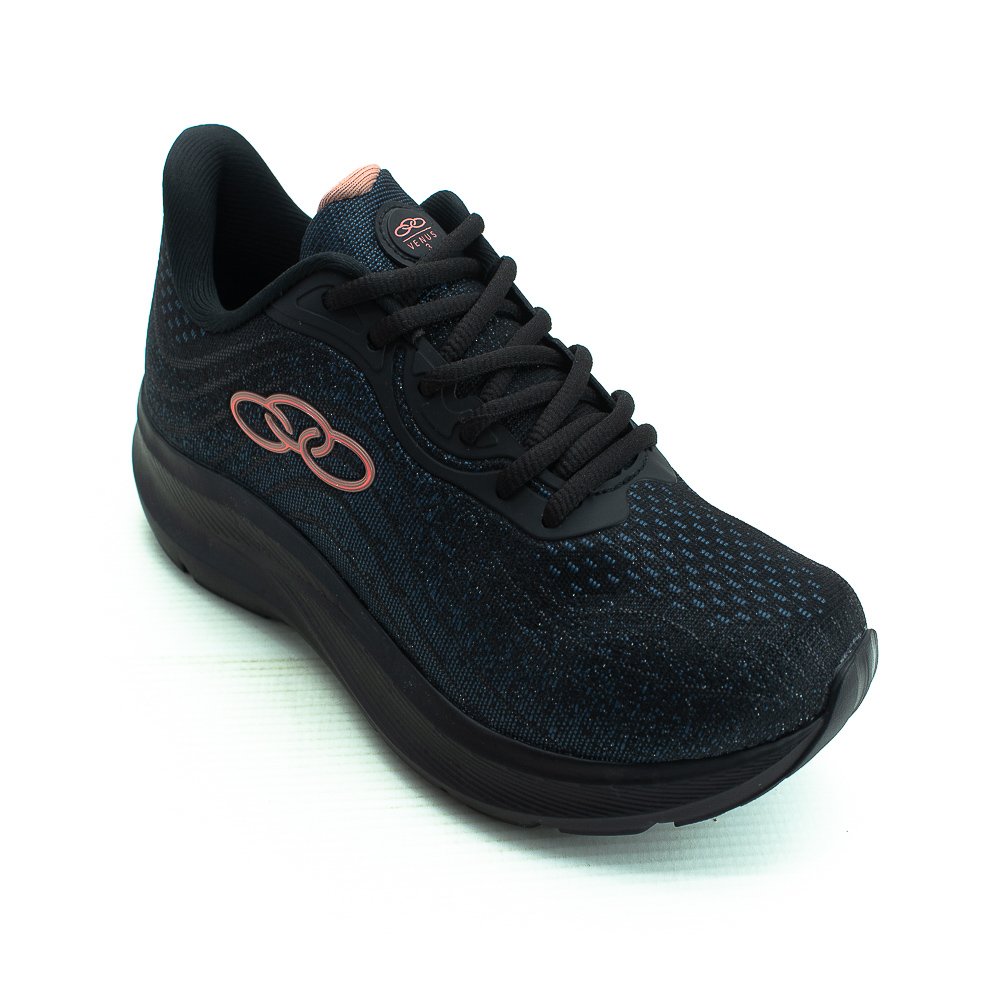 Tênis Feminino Olympikus Venus 3 - Preto Preto 3