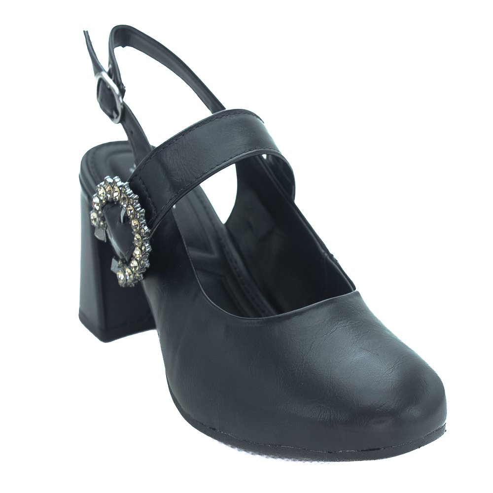 Sapato Feminino Dakota D0283-0005 - Preto Preto 2