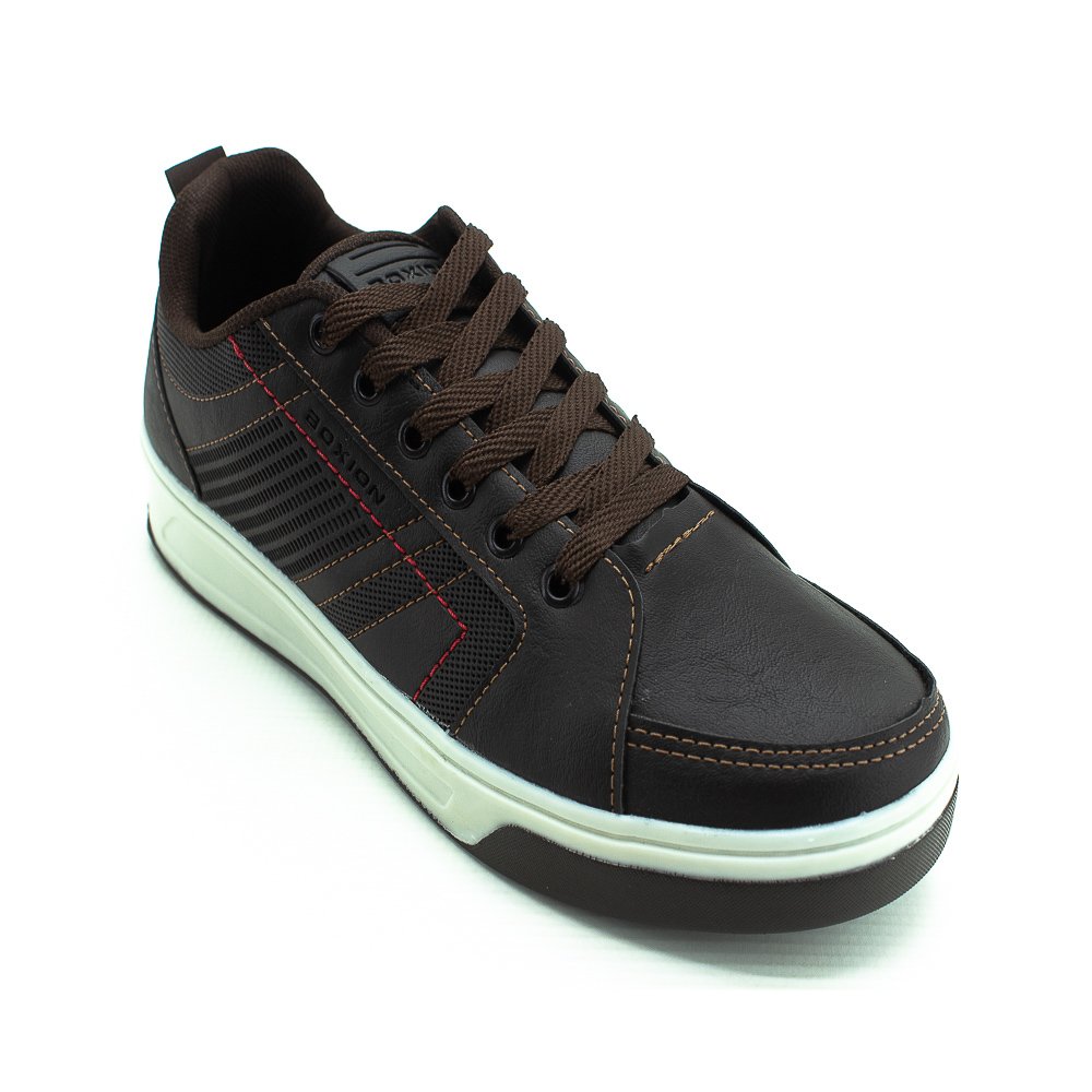Sapatênis Masculino Boxion 5130 - Marrom Marrom 2