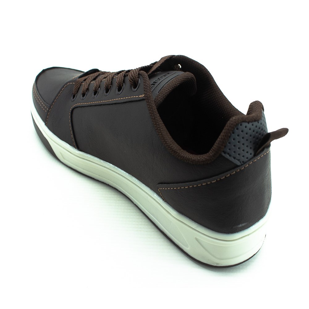 Sapatênis Masculino Boxion 5130 - Marrom Marrom 3